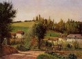 path of hermitage at pontoise 1872 Camille Pissarro